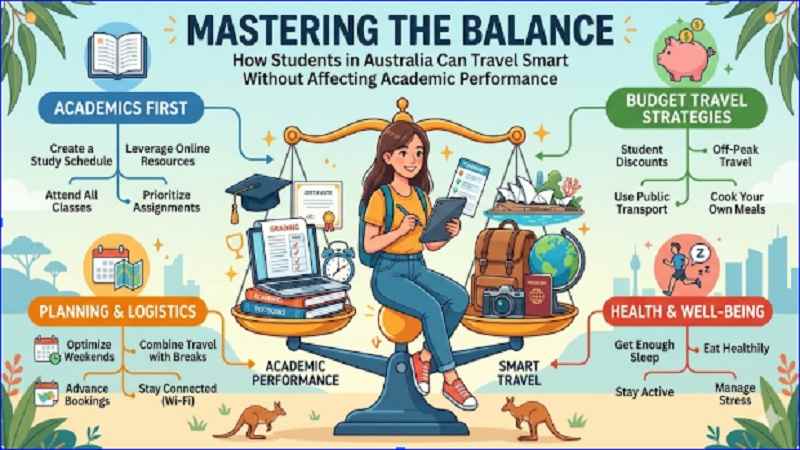 Mastering the Balance: How Students in Australia Can Travel Smart Without Affecting Academic Performance